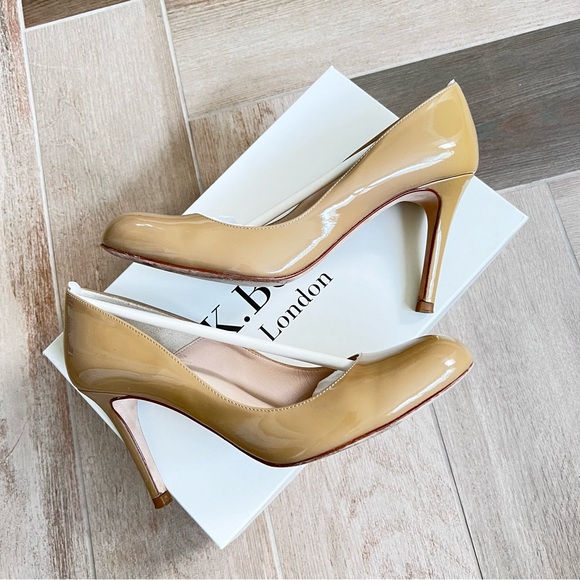 LK Bennett Shilo Taupe Pumps - Picture 12 of 12